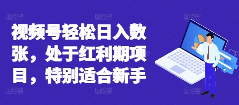 视频号轻松日入数张，处于红利期项目，特别适合新手-恒屹网络轻创终点站